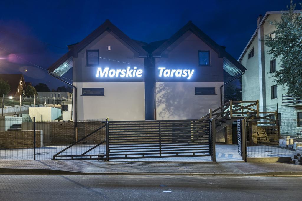 Domki Morskie Tarasy Jastrzębia Góra 外观 照片